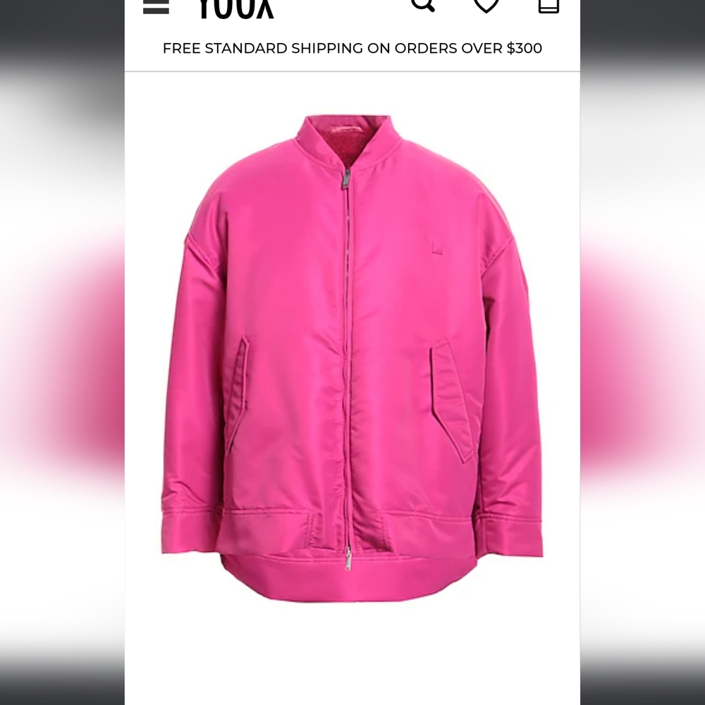 Valentino Fuscia Winter Jacket and matching shorts Mens size 50